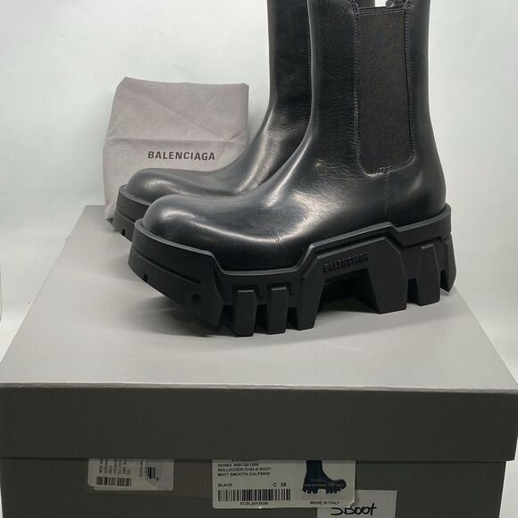 Balenciaga Leather Chelsea Boot size 38 - Picture 13 of 15